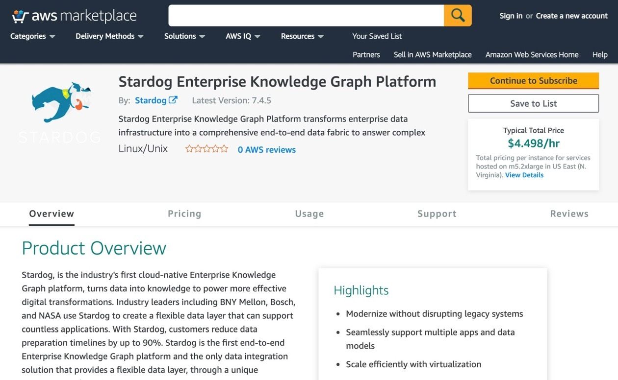 Stardog on AWS