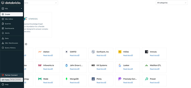 Databricks Workspace Console